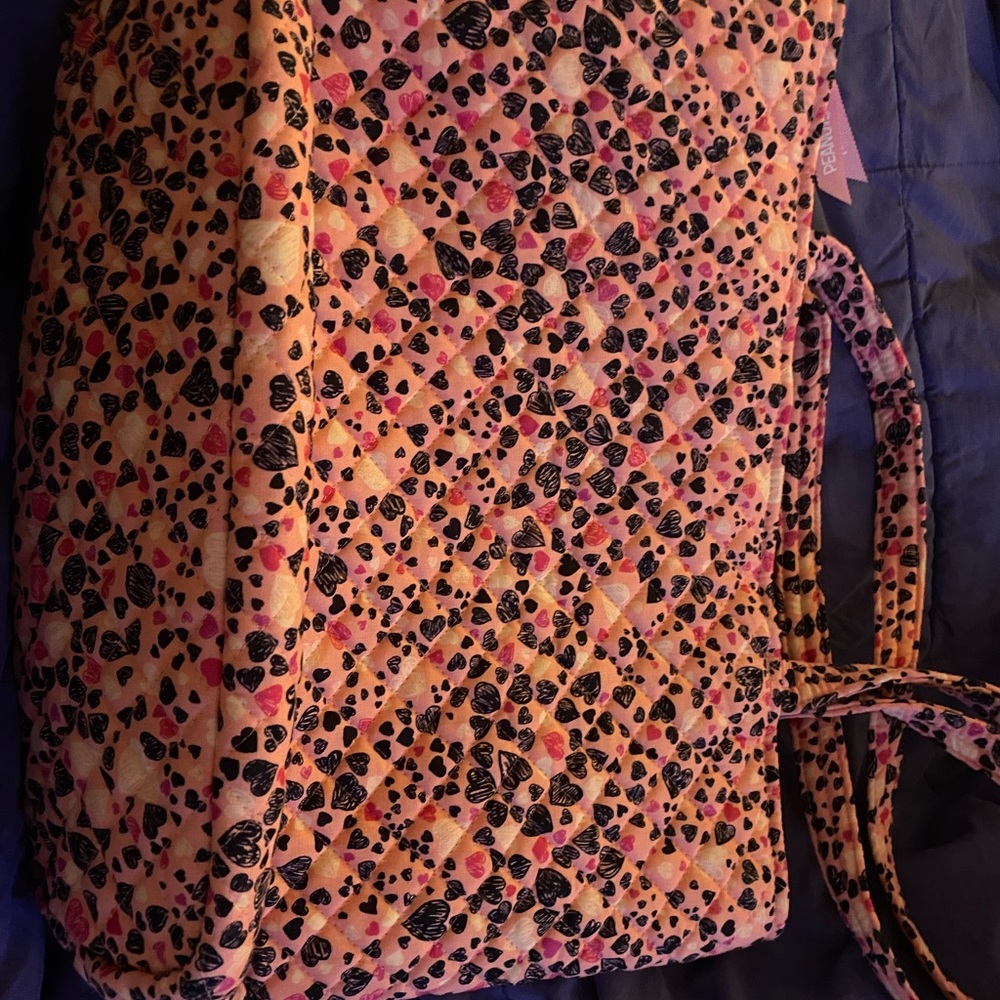 NWT Vera Bradley Peanuts bag. “Love You Snoopy”. Small Vera Tote 29192-12627.